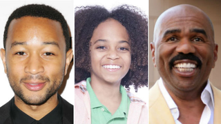 Joshua Legend (Lisa Lake/Getty Images); Joshua Williams (courtesy of Joshua Williams); Steve Harvey (Jason Kempin/Getty Images)